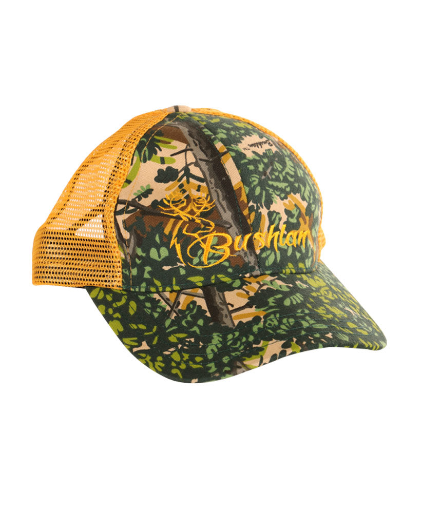 Mesh Bushlan Camo Cap with Logo