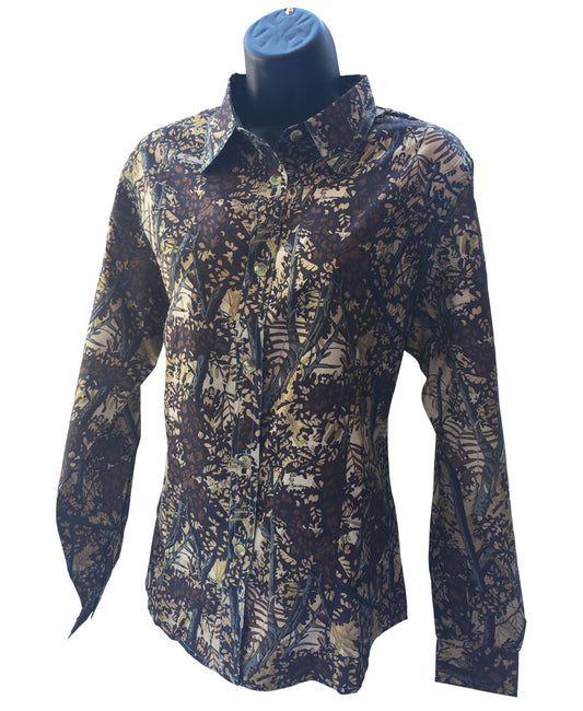 Ladies Port A Vent Back Shirt - Long Sleeve